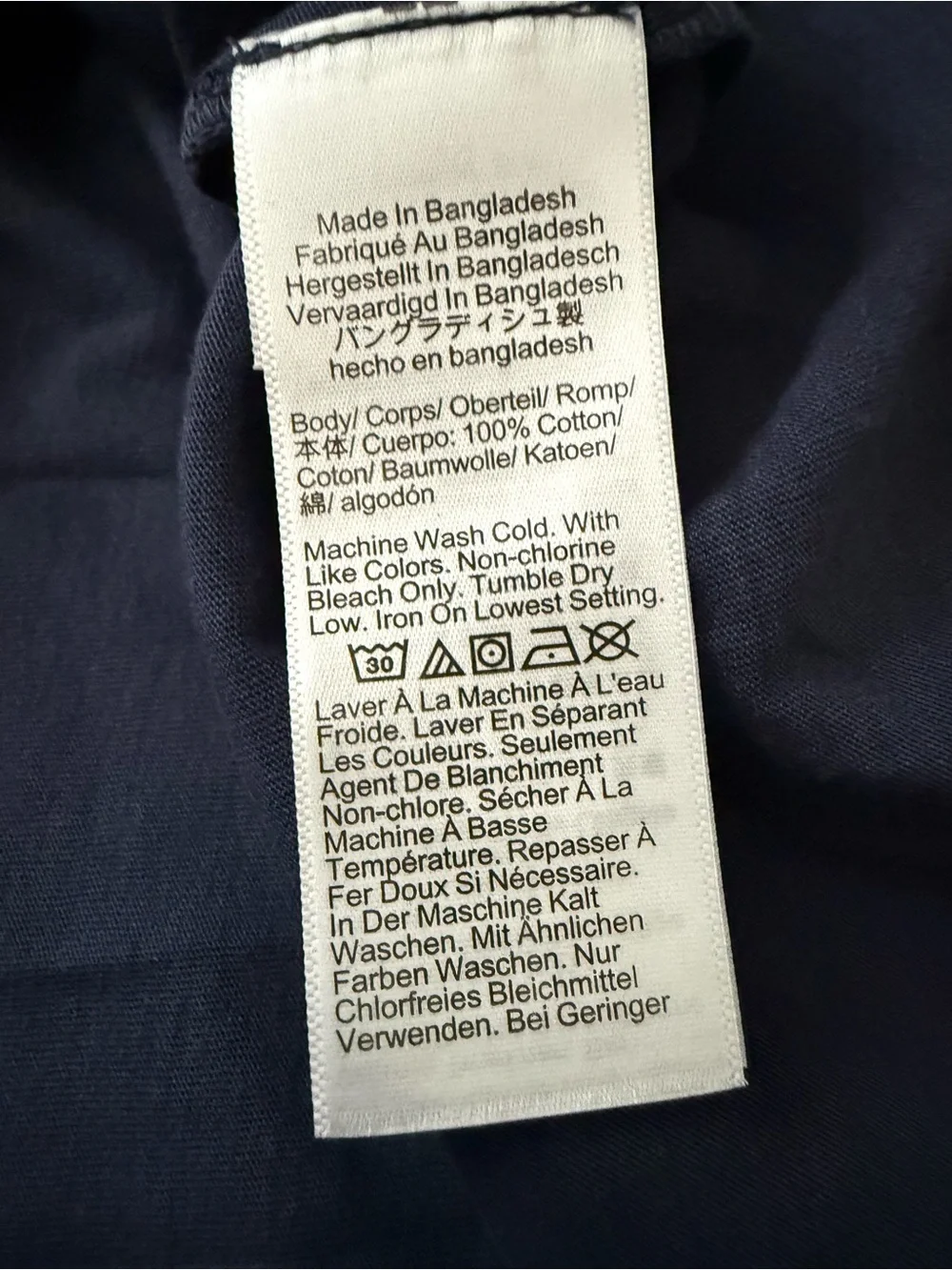 J.CREW Broken-In Men's Navy Tank Top Size S Classic Fit Cotton Crew Tagless
